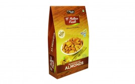 D'nature Fresh Roasted & Salted Almonds   Box  250 grams